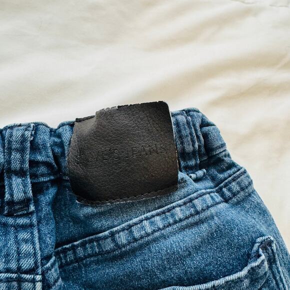 Steve’s Jeans Boys Slim Fit Stretch Denim Blue Medium Wash Cotton Blend Size 6 - Picture 4 of 6